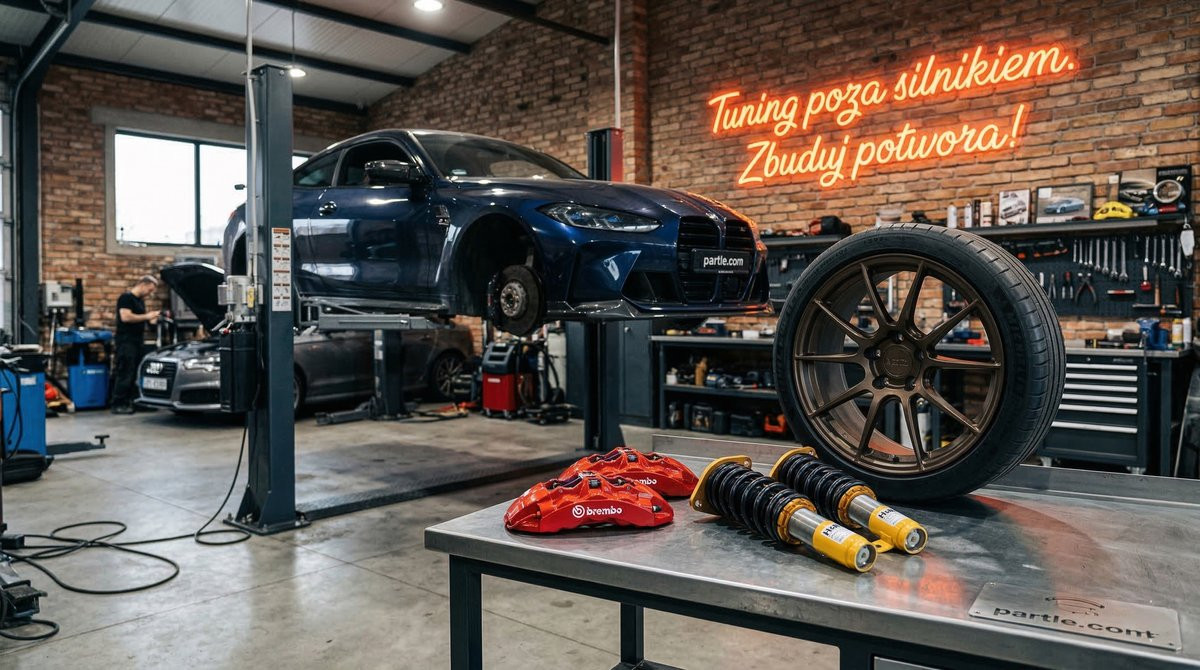 Tuning mechaniczny samochodu: Zawieszenie, koła, napęd i aero
