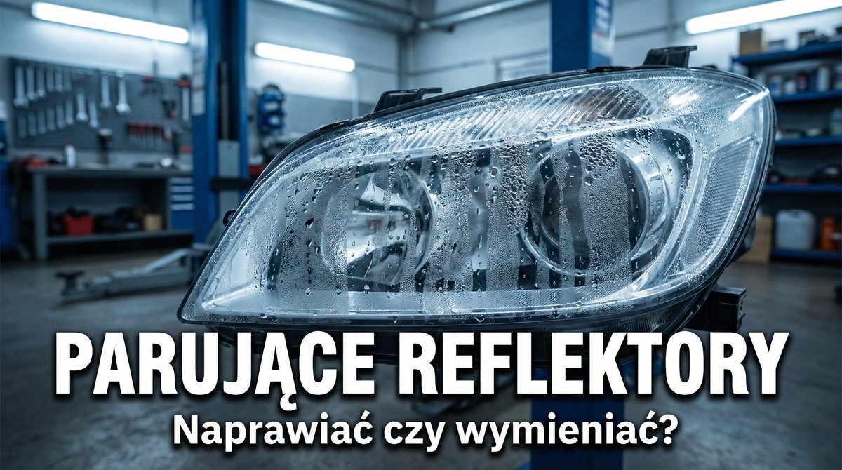 Parujące reflektory – awaria czy fizyka?