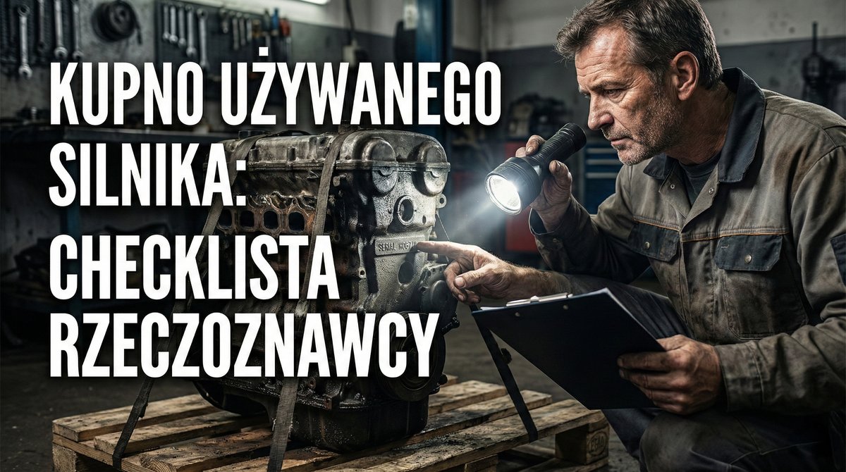 Jak bezpiecznie kupić używany silnik (słupek)? Praktyczny poradnik.